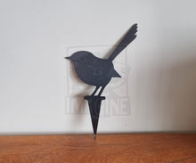 Load image into Gallery viewer, Female Fairy Wren Garden Art Stake