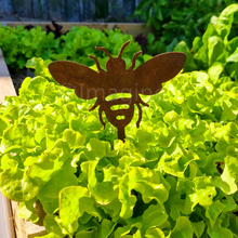 Load image into Gallery viewer, Honey Bee Garden Stake