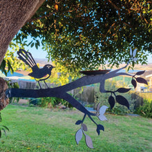 Load image into Gallery viewer, Willy Wagtail Bird Feeder