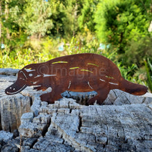 Load image into Gallery viewer, Platypus Garden Stake
