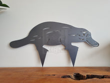 Load image into Gallery viewer, Platypus Garden Stake
