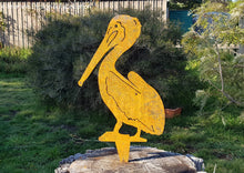Load image into Gallery viewer, Pelican Garden Art Stake
