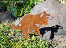 Load image into Gallery viewer, Tasmanian Devil Garden Art Stake
