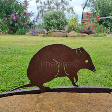 Load image into Gallery viewer, Bandicoot / Quenda Garden Art Stake

