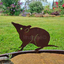 Load image into Gallery viewer, Bandicoot Garden Art Stake
