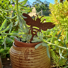 Load image into Gallery viewer, Honey Bee Garden Stake
