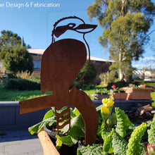 Load image into Gallery viewer, Kookaburra Garden Art Stake
