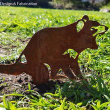 Load image into Gallery viewer, Tasmanian Devil Garden Art Stake

