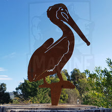 Load image into Gallery viewer, Pelican Garden Art Stake

