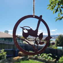 Load image into Gallery viewer, Hanging Fairy Wren Decoration
